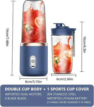 2in1 Hexa Juicer Rechargeable My Store My Store