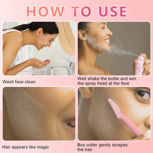 Hair Identifier Spray-4 Razors My Store My Store