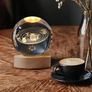 3D Crystal Ball Lamp My Store My Store