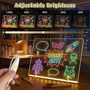 Colorful LED Writing Board My Store My Store