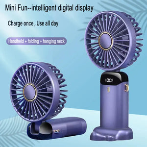 Neck Hanging Fan Foldable My Store My Store