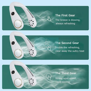 Portable Cooling Neck Fan. My Store My Store