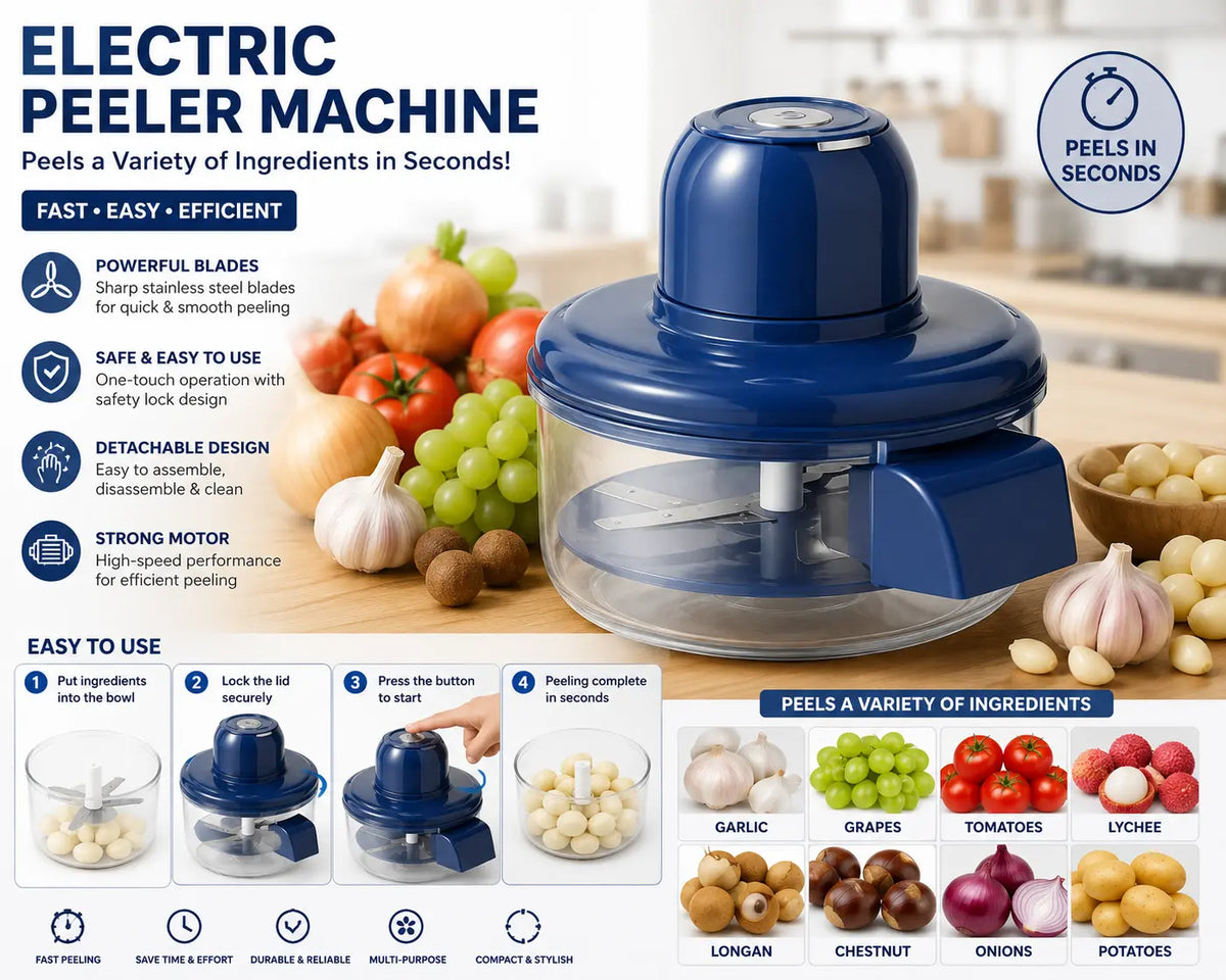 Rechargeable Peeler Machine My Store My Store