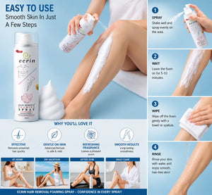 Ecrin Hair Removal Spray My Store My Store