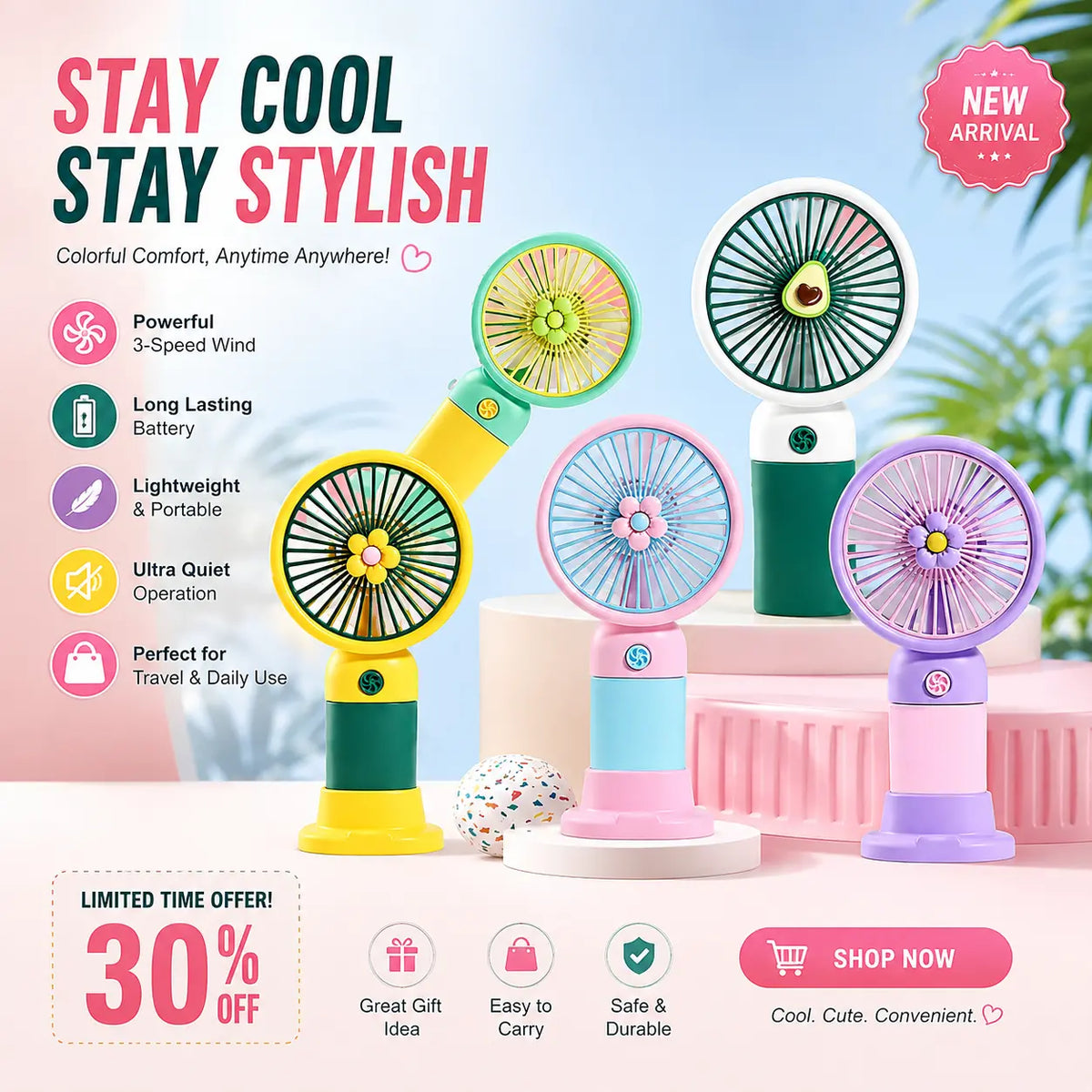 Mini Fruit Fan (Type-C) My Store My Store