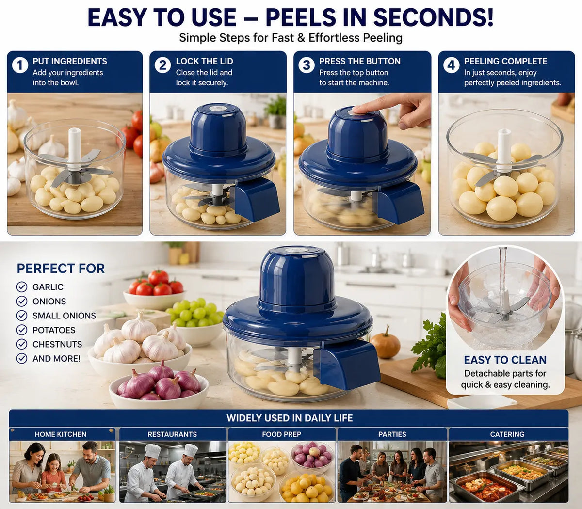 Rechargeable Peeler Machine My Store My Store