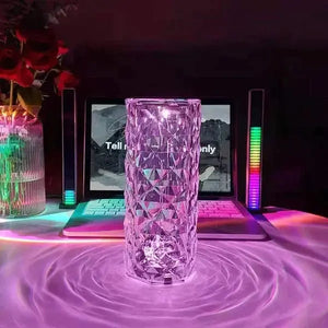 Crystal Rose Lamp My Store My Store