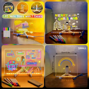 Colorful LED Writing Board My Store My Store