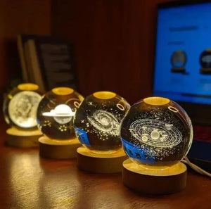 3D Crystal Ball Lamp My Store My Store