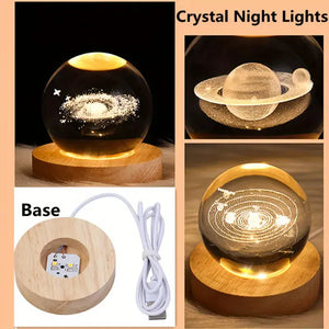 3D Crystal Ball Lamp My Store My Store