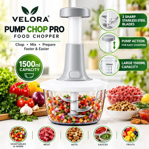 Pump & Chop Pro 1500ml Velora Velora