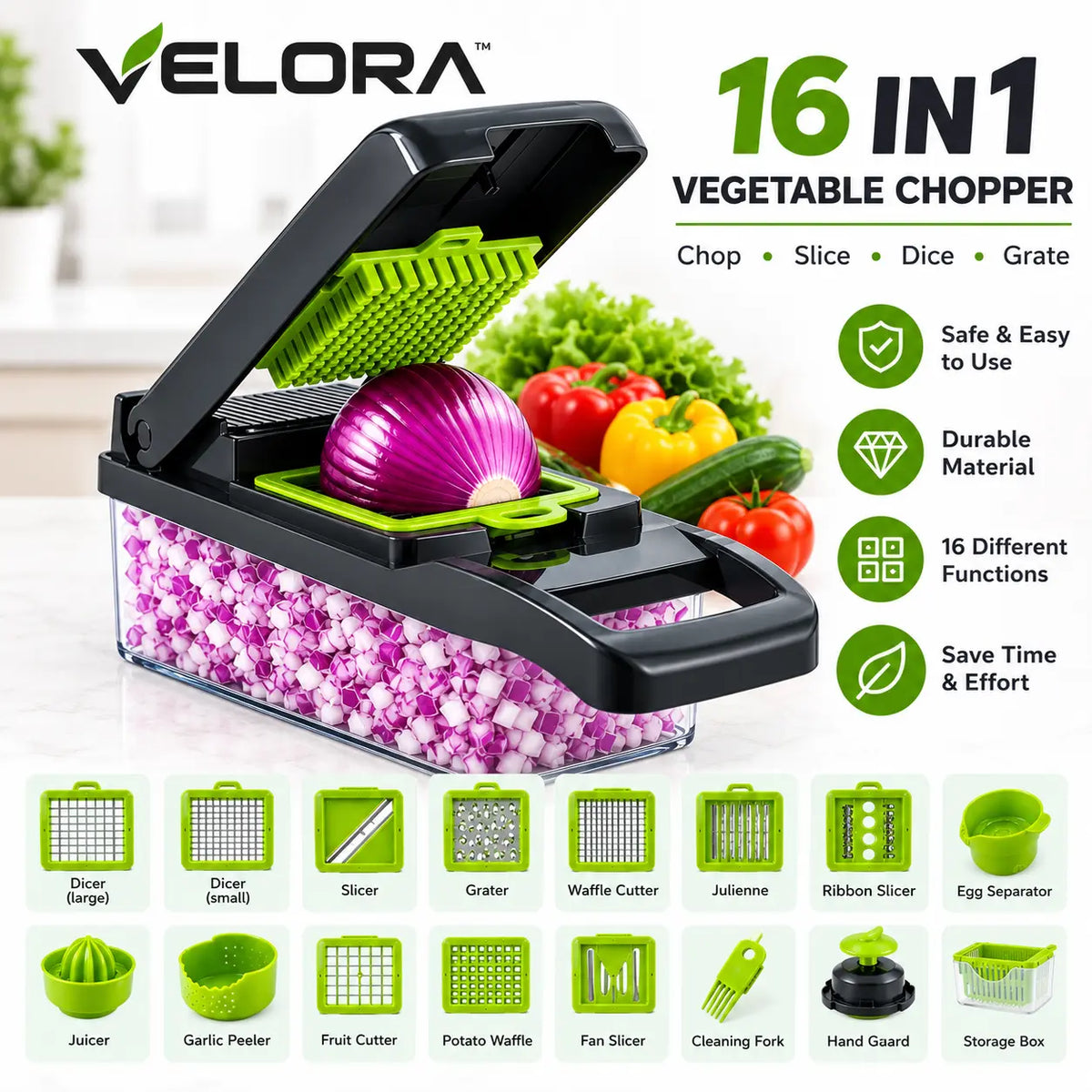 16in1 Multi veggie Chopper My Store My Store